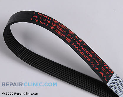Drive Belt W10388418 Main Product View