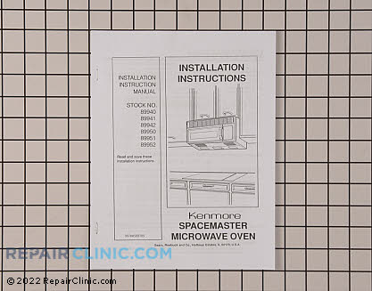 Installation Instructions (OEM)  3874W500785