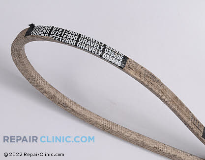Belt: V-Belt, Ariens Genuine OEM  07212800 - $26.55