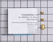 Conversion Kit - Part # 1939021 Mfg Part # 49572A