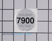 Decal - Part # 2319489 Mfg Part # 980115672