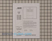 Owner's Manual - Part # 1158905 Mfg Part # 5995433769
