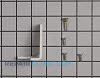 Bottom Hinge 11899-S-KIT     Alternate Product View