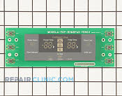 User Control and Display Board - Part # 2030871 Mfg Part # DA41-00204C