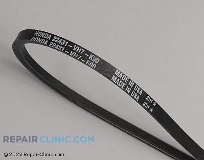 Belt: V-Belt 22431-VH7-K00 Main Product View