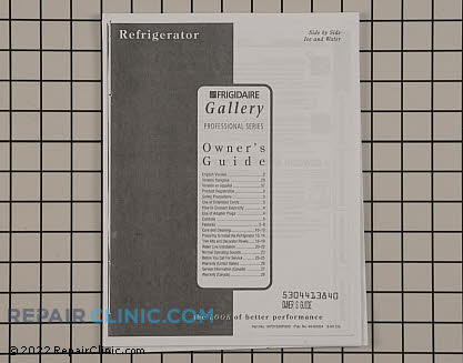 Owner's Manual 5304413840 Main Product View