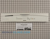 Control  Panel - Part # 1872702 Mfg Part # W10224075