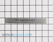 Name Plate - Part # 899278 Mfg Part # 216816801