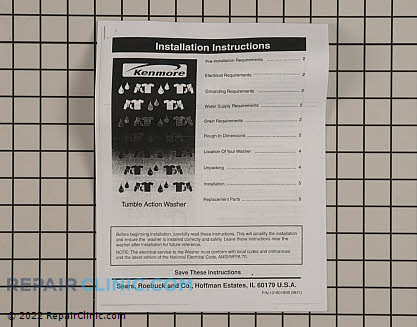 Installation Instructions 131801800 Main Product View