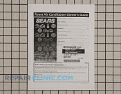 Owner's Manual - Part # 632795 Mfg Part # 5303307284