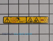 Decal - Part # 1636417 Mfg Part # 93-7009