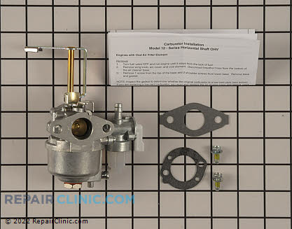Carburetor, Briggs & Stratton Genuine OEM  698558 - $48.55