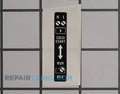 Label - Part # 1997681 Mfg Part # 89012106360