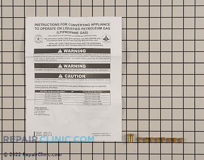 Conversion Kit (OEM)  318186930 - $87.00
