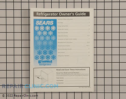 Owner's Manual 218621400 Main Product View