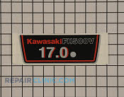 Decal - Part # 1755609 Mfg Part # 56080-7011