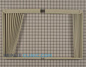 Window Side Curtain - Part # 2309227 Mfg Part # 616-802-03