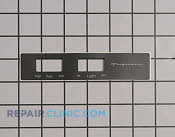 Nameplate - Part # 1165755 Mfg Part # 5304452370