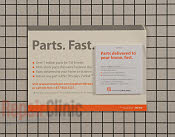Home Depot Promotional Material - Part # 1378550 Mfg Part # 292700