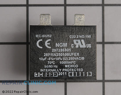 Run Capacitor 297286801 Main Product View
