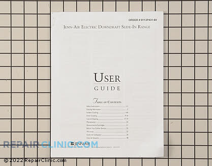 Owner's Manual 8113P431-60 Main Product View