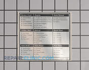 Label - Part # 1514403 Mfg Part # 5304471514