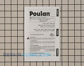 Owner's Manual - Part # 2003187 Mfg Part # 530163649