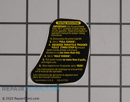 Label 530057720 Main Product View