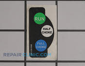 Decal - Part # 1956609 Mfg Part # 985593001