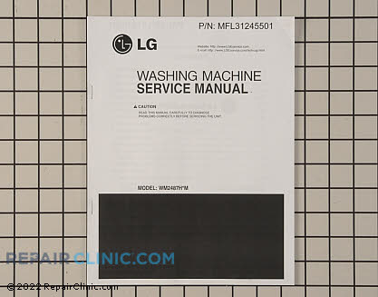 Repair Manual MFL31245501 Main Product View