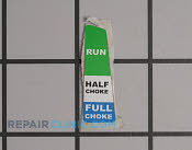 Label - Part # 1956207 Mfg Part # 940868002