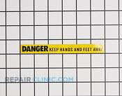 Decal - Part # 2234953 Mfg Part # 6694539