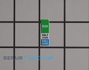 Label - Part # 1955611 Mfg Part # 940216002