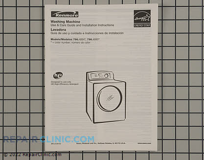 Owner's Manual 3829EL3009A     Main Product View