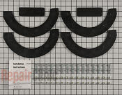 Auger Blade Kit-Rubber - Part # 1668935 Mfg Part # 1687312SM