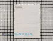 Manual - Part # 1385483 Mfg Part # 552932