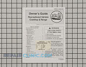 Owner's Manual - Part # 703443 Mfg Part # 74003355