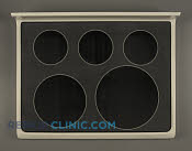 Glass Cooktop - Part # 1197244 Mfg Part # 316456282