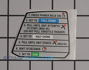 Label - Part # 1956088 Mfg Part # 940734067