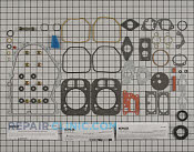 Gasket Set - Part # 1969781 Mfg Part # 24 755 208-S