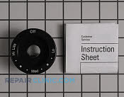 Knob Bezel - Part # 702278 Mfg Part # 74002052
