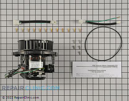 inducer draft motor grid inch square