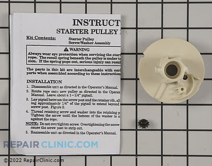 Recoil Starter Pulley 530069288 Main Product View