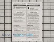 Tech Data Sheet - Part # 1419809 Mfg Part # 8182277