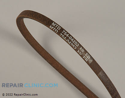 Belt: V-Belt 954-04252 Main Product View
