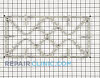 Burner Grate 491112 Alternate Product View