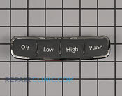 Overlay - Part # 2312382 Mfg Part # W10466886