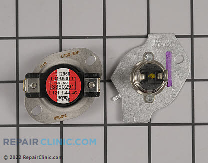 Thermal Cut Out Fuse Kit W10154212 Main Product View