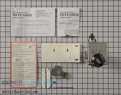Gas Valve and Thermostat Assembly 265-46181-01 Main Product View