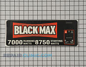 Label-logo - Part # 1956106 Mfg Part # 940752003